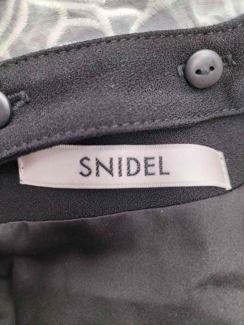 スナイデル snidel エンブロイダリーカラーマーメイドワンピース レディース JPN:1
