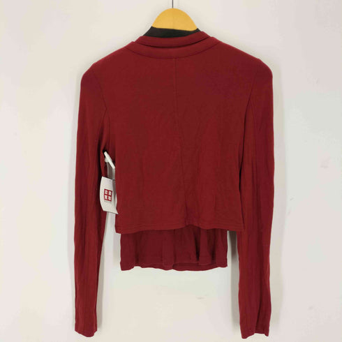 MATIN KIM LAYERED SNAP CARDIGAN レディース FREE