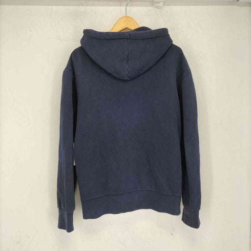 メゾンキツネ MAISON KITSUNE ロゴ刺繍 ジップアップ パーカー メンズ import:M