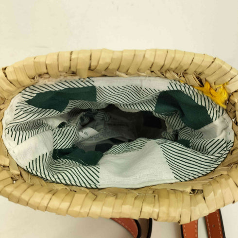 ザラ ZARA ラフィアスタイル ミニクロスボディバッグ レディース