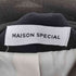 メゾンスペシャル MAISON SPECIAL ハーフスリーブクロップドジャケット レディース