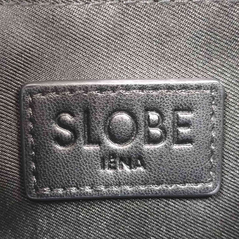 スローブイエナ SLOBE IENA フェイクレザー ミニショルダーバッグ レディース