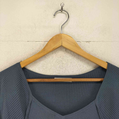 プロポーションバイボディードレッシング PROPORTION BODY DRESSING ECOスクエア変形ボリュームスリーブニット レディース S