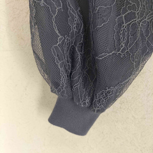 プロポーションバイボディードレッシング PROPORTION BODY DRESSING 袖レース切替モックネックニット レディース FR