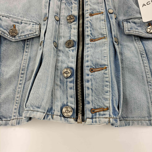 ACUOD Rivet Tuck Jean Skirt レディース FREE