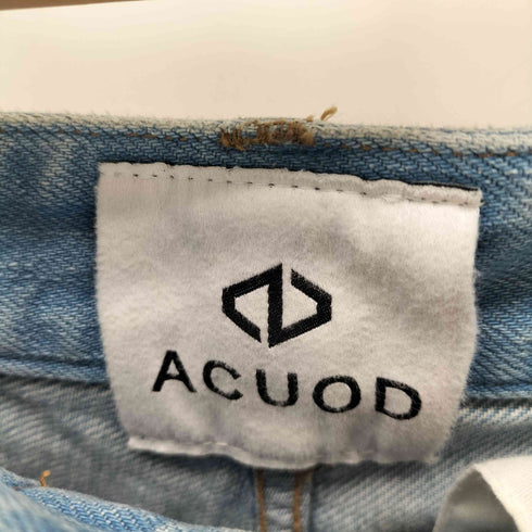 ACUOD Rivet Tuck Jean Skirt レディース FREE