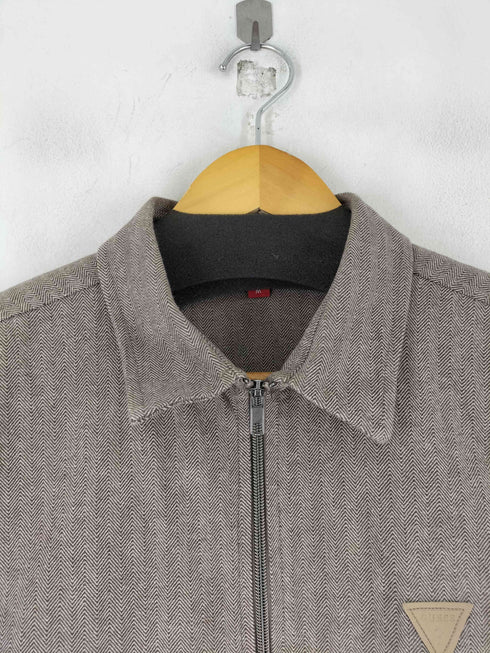 ゲス GUESS ジップアップ ジャケット メンズ import:M