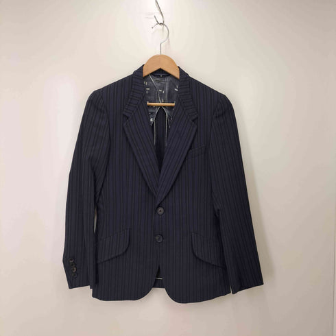 ポールスミス Paul Smith Paul Smith COLLECTION savile clifford スーツセットアップ ストライプテーラードジャケット テーパードスラックス 背抜き メンズ s