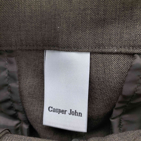 キャスパージョン CASPER JOHN Wool mix semi baggy slacks メンズ JPN:M