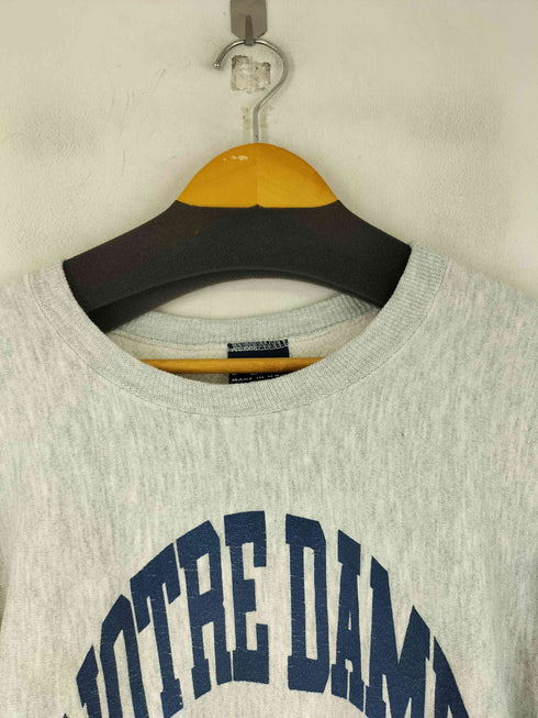 ジャンスポーツ JanSport 90S MADE IN USA NOTREDAME FOOTBALL スウェット メンズ import:XXL