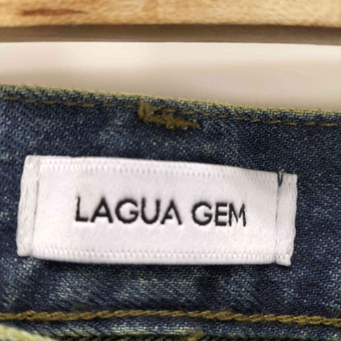ラグアジェム LAGUA GEM FINE CRASH STRAIGHT レディース 25