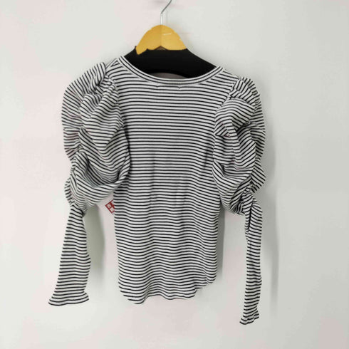 スナイデル snidel ワッフルボリュームスリーブトップス レディース ONE SIZE