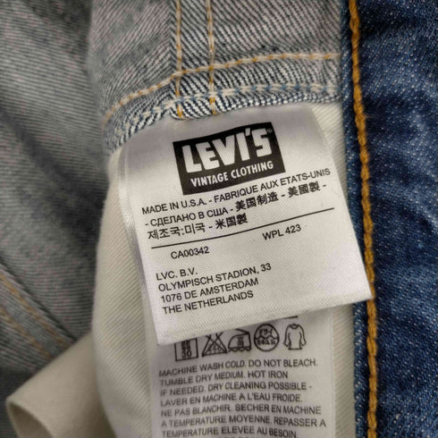 リーバイスヴィンテージクロージング Levis Vintage Clothing USA製 1965モデル 42TALON ジップ 606 SUPER SLIM デニム パンツ メンズ W:30 L:34