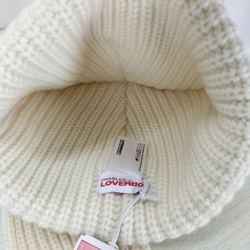 チャールズジェフリーラバーボーイ CHARLES JEFFREY LOVERBOY CHUNKY RABBIT BEANIE メンズ