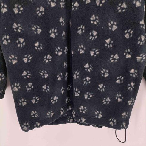 ジャックウルフスキン JACK WOLFSKIN POLARSYSTEM 総柄 フリース ジャケット メンズ import:M