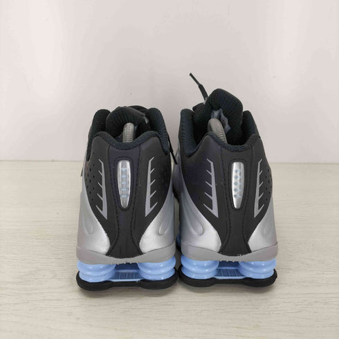 ナイキ NIKE SHOX R4 METALLIC SILVER/METALLIC SILVER-BLACK メンズ JPN:27