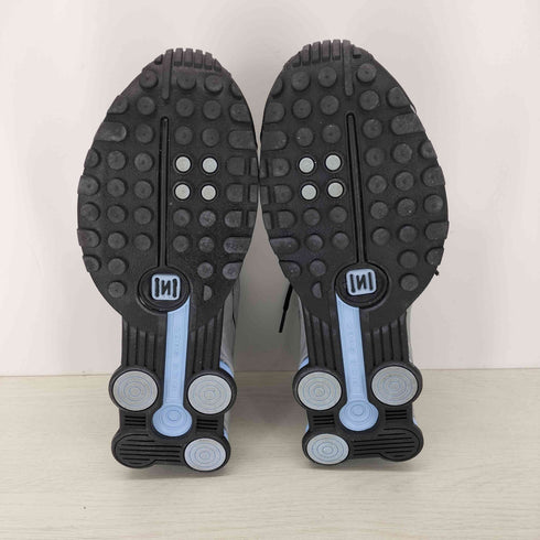 ナイキ NIKE SHOX R4 METALLIC SILVER/METALLIC SILVER-BLACK メンズ JPN:27