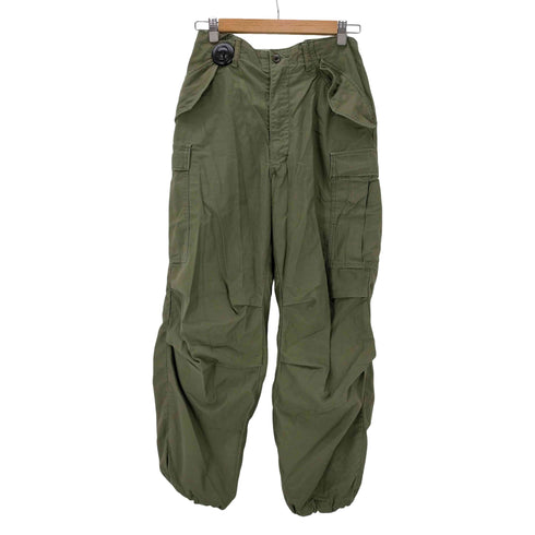 ユーエスアーミー U.S. ARMY 60S M-65 初期型モデル SCOVILL GRIPPER ZIPPER アルミジップ フィールド ミリタリー カーゴ パンツ メンズ