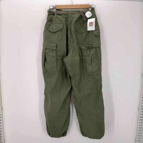 ユーエスアーミー U.S. ARMY 60S M-65 初期型モデル SCOVILL GRIPPER ZIPPER アルミジップ フィールド ミリタリー カーゴ パンツ メンズ