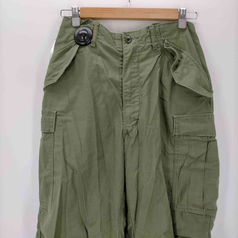 ユーエスアーミー U.S. ARMY 60S M-65 初期型モデル SCOVILL GRIPPER ZIPPER アルミジップ フィールド ミリタリー カーゴ パンツ メンズ