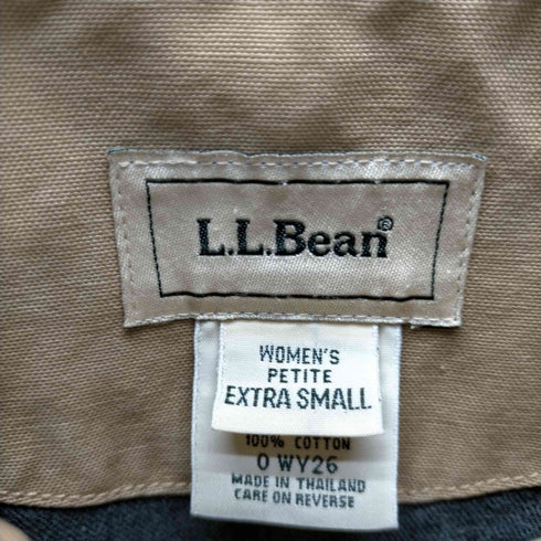 エルエルビーン L.L.Bean 襟コーデュロイ コットン ハンティング ジャケット レディース import:XS
