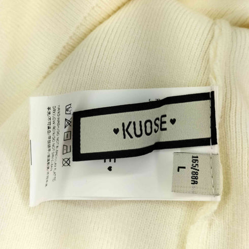 KUOSE 長袖ニットトップ レディース L