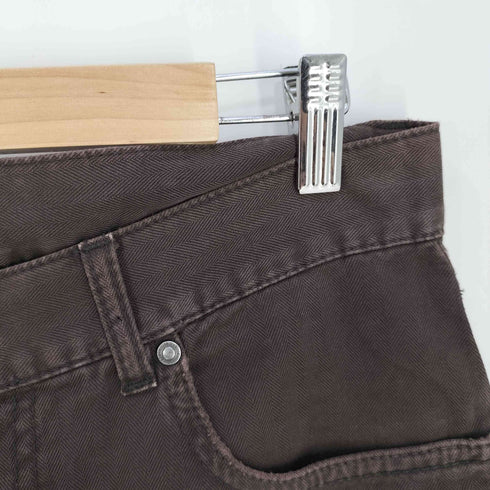 カルバンクラインジーンズ Calvin Klein Jeans 00S ヘリンボーン 5ポケット ストレートパンツ メンズ 31/34