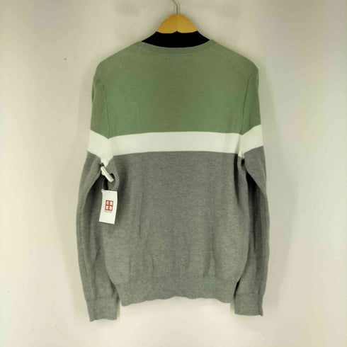 ポロラルフローレン POLO RALPH LAUREN スモールポニー マルチカラー クルーネックセーター メンズ import:M