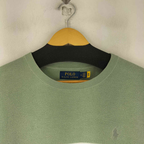 ポロラルフローレン POLO RALPH LAUREN スモールポニー マルチカラー クルーネックセーター メンズ import:M