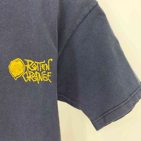 ジャージーズ JERZEES 90s USA製 ROTTEN ORANGE プリント クルーネックTシャツ メンズ M