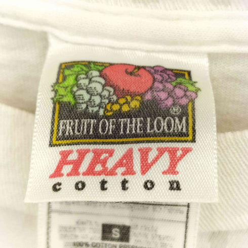フルーツオブザルーム FRUIT OF THE LOOM 90s シングルステッチ COKE HEAD HIPSTERSプリント クルーネックTシャツ メンズ S