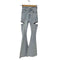 ダーリッチ Darich ドロップビジューフレアデニムパンツ レディース JPN:XS