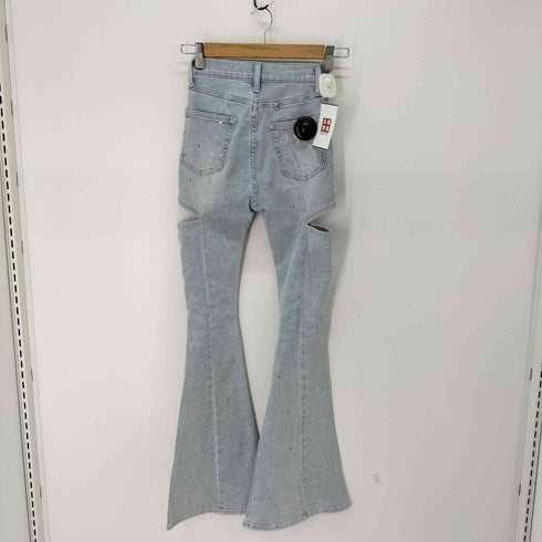 ダーリッチ Darich ドロップビジューフレアデニムパンツ レディース JPN:XS
