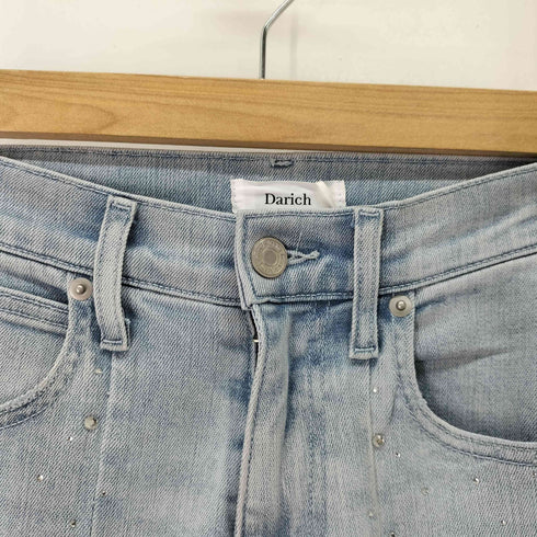 ダーリッチ Darich ドロップビジューフレアデニムパンツ レディース JPN:XS