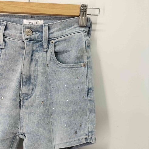 ダーリッチ Darich ドロップビジューフレアデニムパンツ レディース JPN:XS