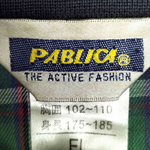 PABLICA ハリントンジャケット メンズ EL