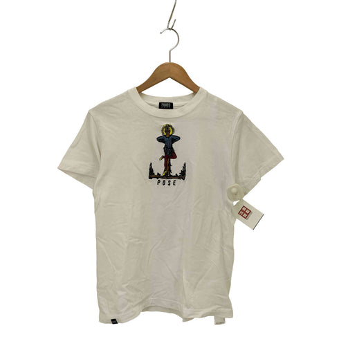 パメオポーズ Pameo Pose プリントクルーネックTシャツ レディース JPN:S