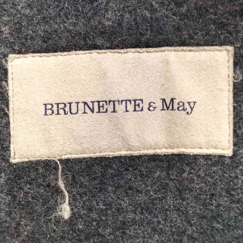 BRUNETTE&May 日本製 ウール ジャケット スナップボタン レディース