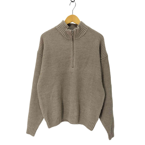 シテン CITEN 23AW ハーフジップ ニット メンズ JPN:M