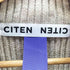 シテン CITEN 23AW ハーフジップ ニット メンズ JPN:M