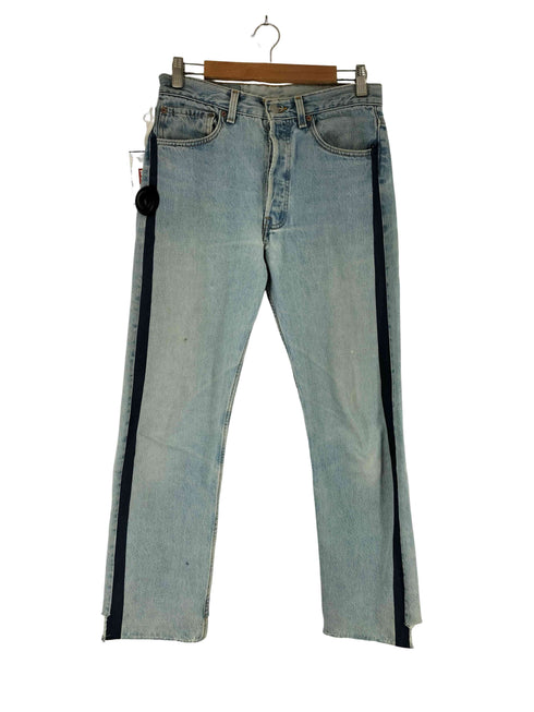 アンユーズド UNUSED Levi's リメイクデニム 再構築 サイドライン カットオフ メンズ