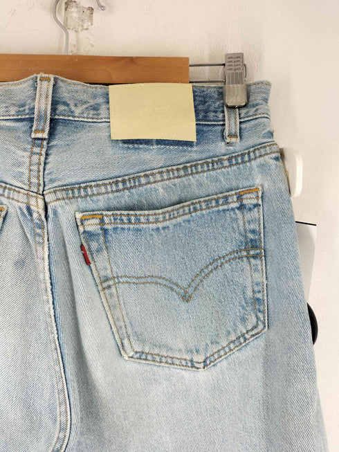 アンユーズド UNUSED Levi's リメイクデニム 再構築 サイドライン カットオフ メンズ