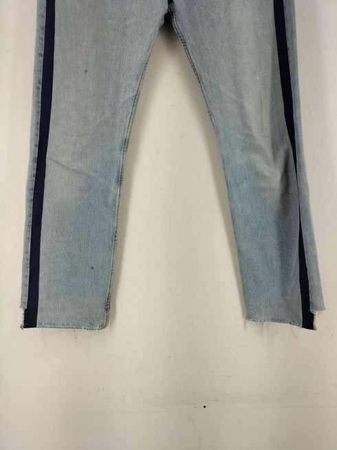 アンユーズド UNUSED Levi's リメイクデニム 再構築 サイドライン カットオフ メンズ