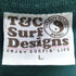 Town & Country Surf Designs Y2K ハーフボタン グラフィック プリント カットソー ロンT レディース import:L
