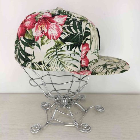 ニューエラ NEW ERA 59FIFTY ベースボールチームロゴ刺繍 花柄 ベースボールキャップ メンズ 7 1/4