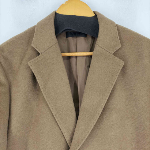 ユニクロ UNIQLO CASHMERE&WOOL カシミヤ混 チェスターコート メンズ JPN:XL