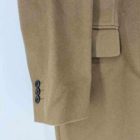 ユニクロ UNIQLO CASHMERE&WOOL カシミヤ混 チェスターコート メンズ JPN:XL