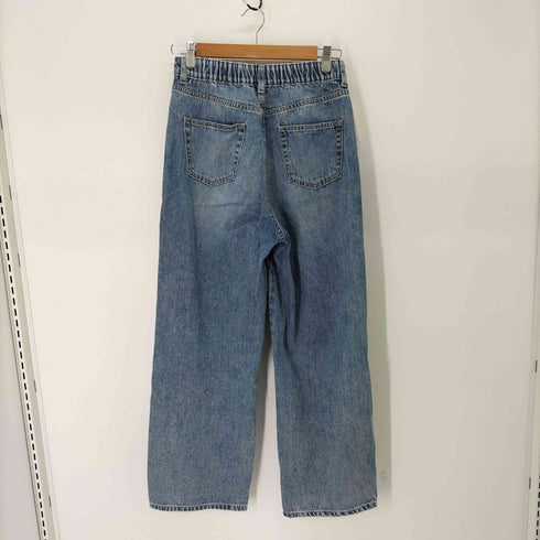 グローバルワーク GLOBAL WORK Goodデニムプレミアムバギーパンツ レディース JPN:L