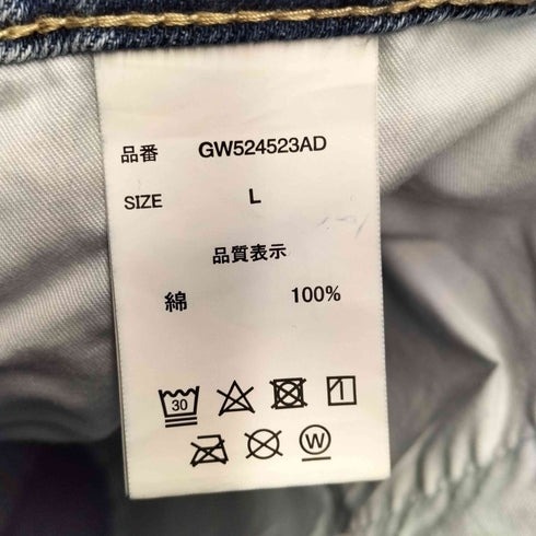 グローバルワーク GLOBAL WORK Goodデニムプレミアムバギーパンツ レディース JPN:L