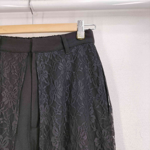 エルノロゼット Ellno Loset レースレイヤードワイドパンツ レディース ss